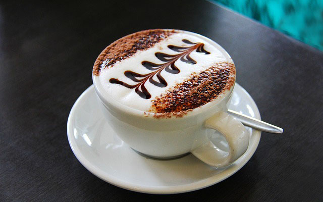 カフェのコーヒー