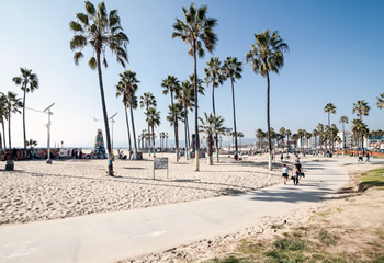 ロサンゼルスのビーチ